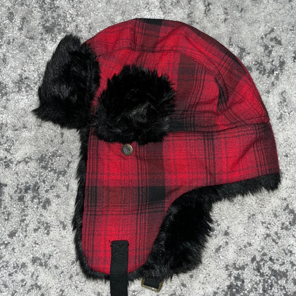Lumberjack Plaid Trapper Hat